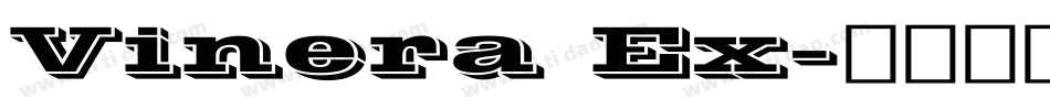 Vinera Ex字体转换